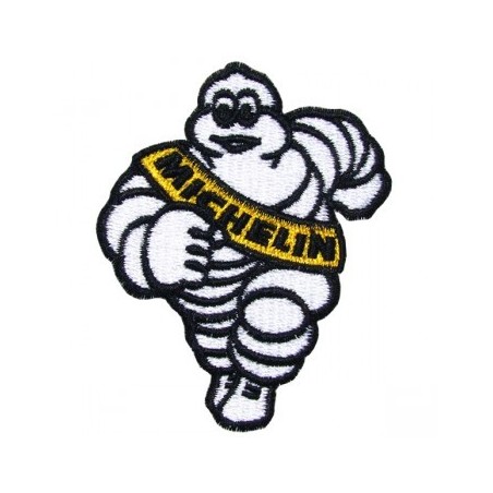 Parche bordado thermo-adhesivo Logo Michelin Tire Man.