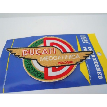 Parche bordado thermo-adhesivo Logo Ducati Bologna.