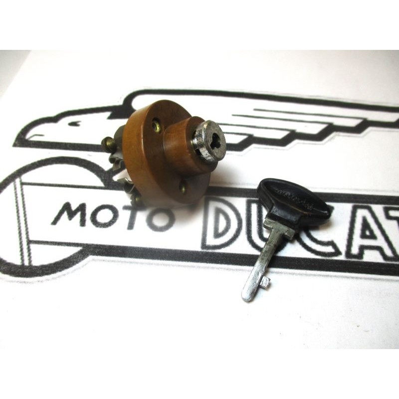 Interruptor contacto y llave NUEVO ORIGINAL Ducati 125-160-175-200-Deluxe