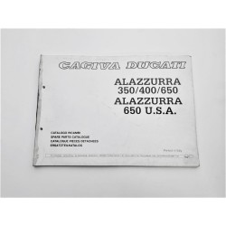 Catalogo de recambios USADO Cagiva Ducati Alazzurra 350/400/650.