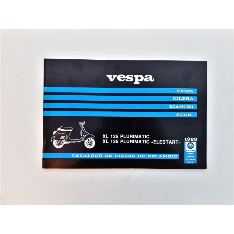 Catalogo de piezas de recambio USADO Vespa XL 125 Plurimatic.