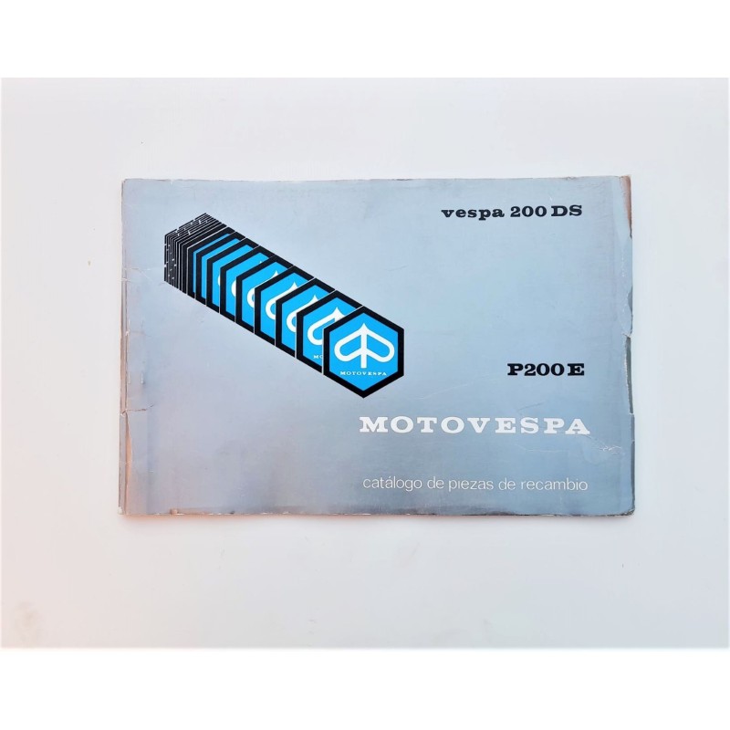 Catalogo de piezas de recambio USADO Vespa 200 DS.