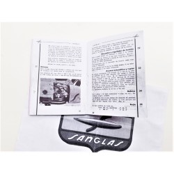 Copia Manual de instrucciones Sanglas 350/4-500/3. (Formato 155mmx120mm).