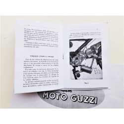 Copia Manual de instrucciones Guzzi Hispania 65. (Formato 170mmx120mm).