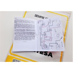 Copia Manual de instrucciones Montesa Brio 110. (Formato 14cmx10cm).