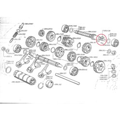 Rodillos arrastre campana Embrague NUEVOS Montesa, Ref 0263109.