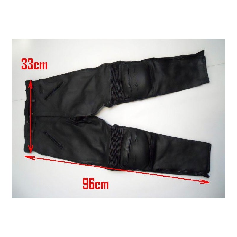 Pantalon Kayatsu piel color negro, talla equivalente 32-34 protc