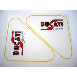 Adhesivos Ducati 125 Sport cajas de herramientas (Spain).
