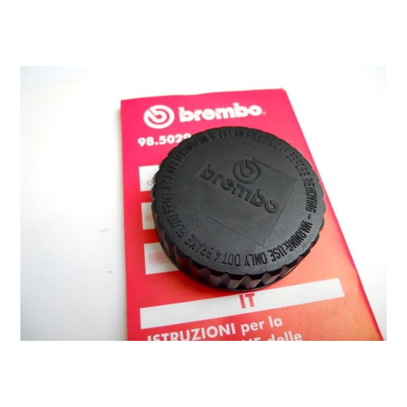 Tapa deposito bomba NUEVA Brembo 49mm ( 10.2376.10 y 10.2381.10)