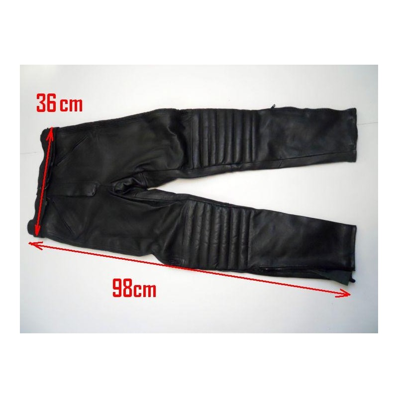Pantalon Kayatsu piel color negro, talla equivalente 36-38.