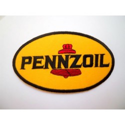 Parche bordado thermo-adhesivo Logo Pennzoil.