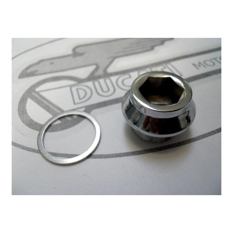 Tapon filtro aceite NUEVO Ducati 125-160-175-200-250.