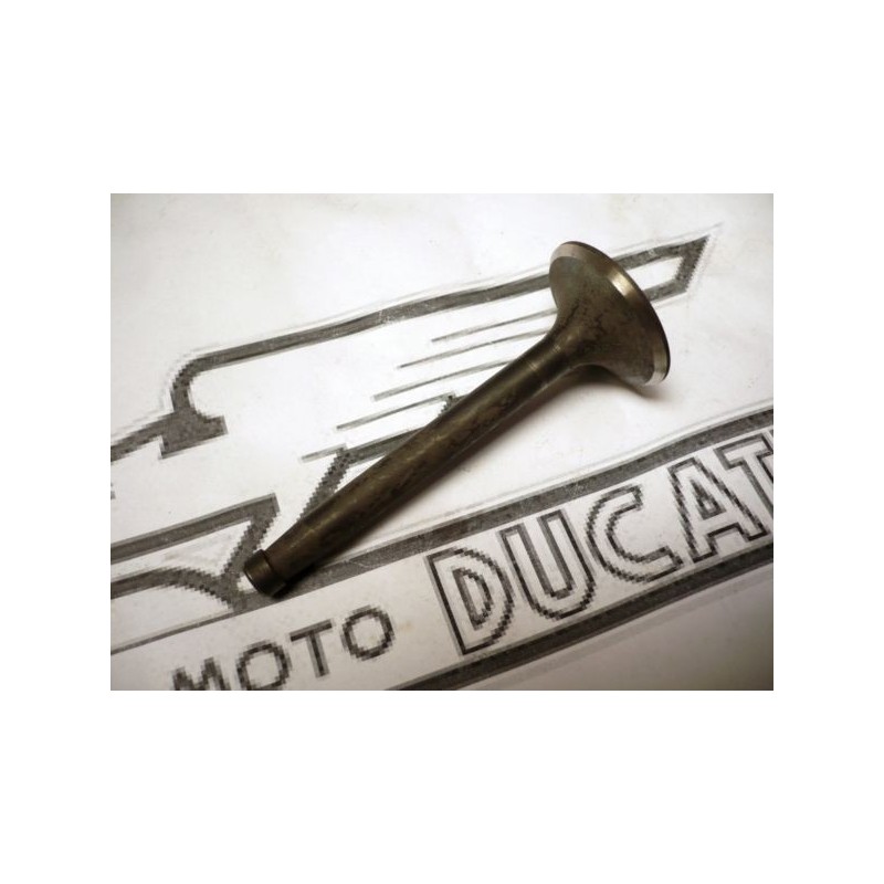 Valvula escape NUEVA Ducati 250 -Carter ancho- (33mm x 83,50mm x 8mm)