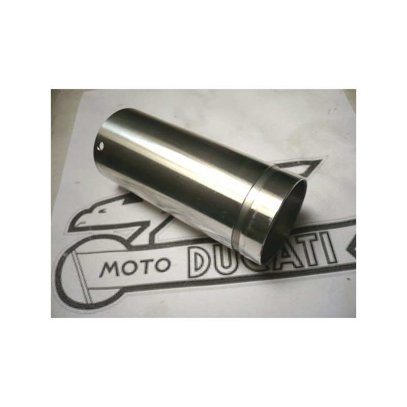 Guardapolvos inferior aluminio NUEVO horquilla Ducati 125-160-175-200-250Deluxe.