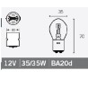 Lampara 12v 35/35w NUEVA BA20D 