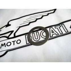 Arandela rozamiento cigueñal NUEVA Ducati 200cc-250cc (30x42x0,5).
