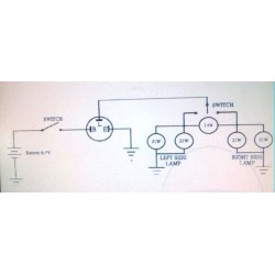 Relé intermitencia 6v NUEVO electronico.