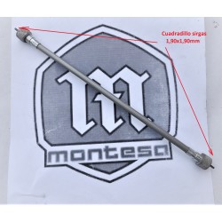 Cable y funda cuenta km NUEVO Montesa Cota (sirga 1,90x1,90mm)..