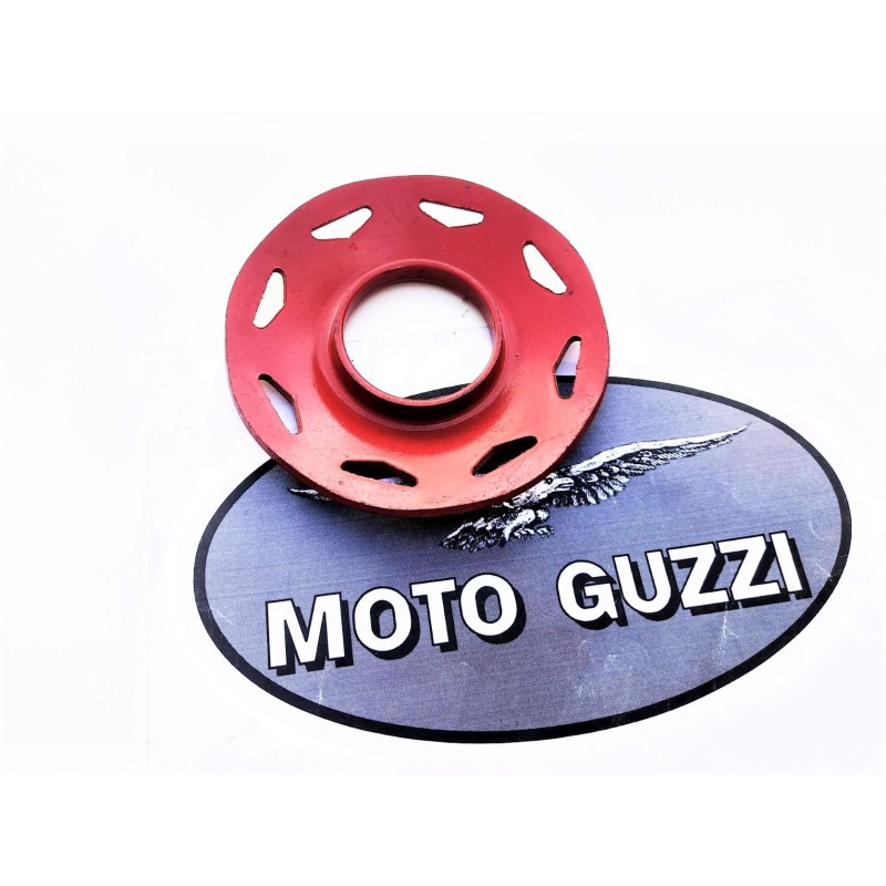 Plato fijacion radios tambor rueda delantera NUEVO Guzzi 98 Zigolo. (Ref./ 24522).