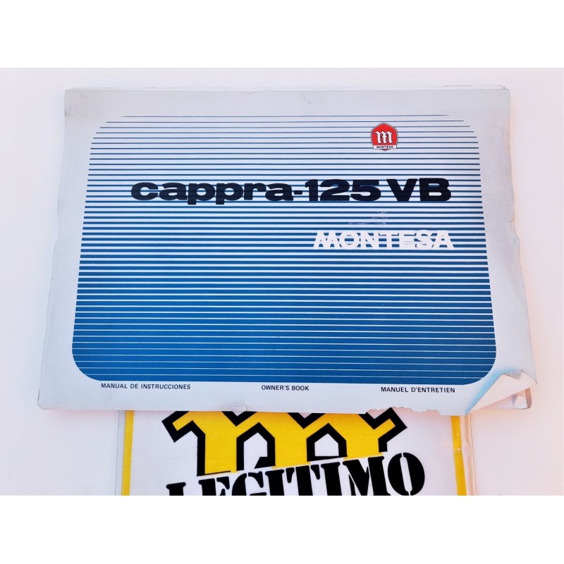 Manual de instrucciones NUEVO Montesa Cappra 125 VB.